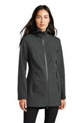 Mercer+Mettle® Women's Waterproof Rain Shell - Anchor Grey - XS